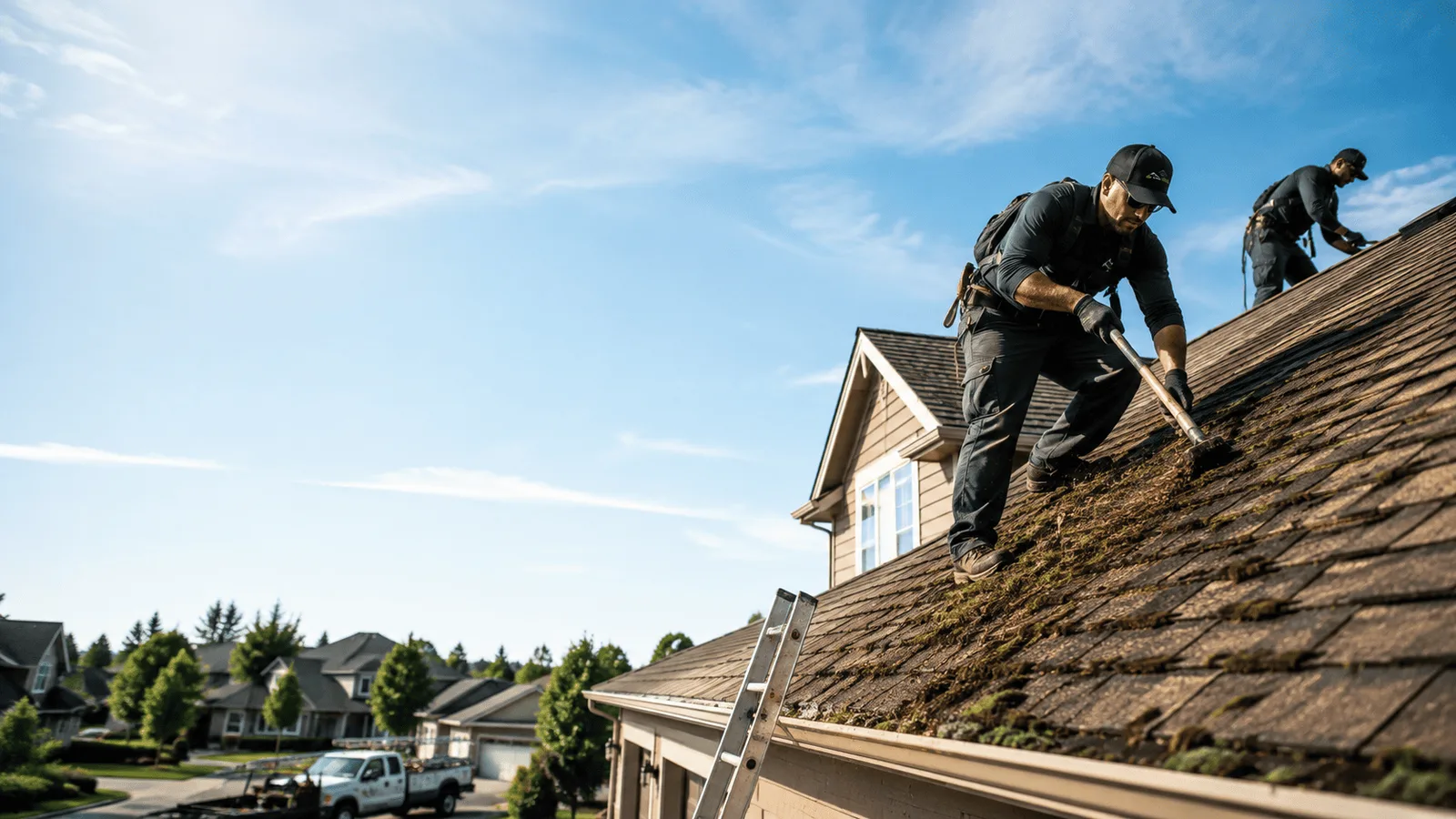 Roof Moss Removal in Big Lake, TX near me